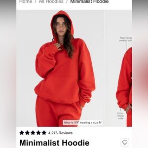 Women's Comfrt Minimalist Hoodie/Sweatpants